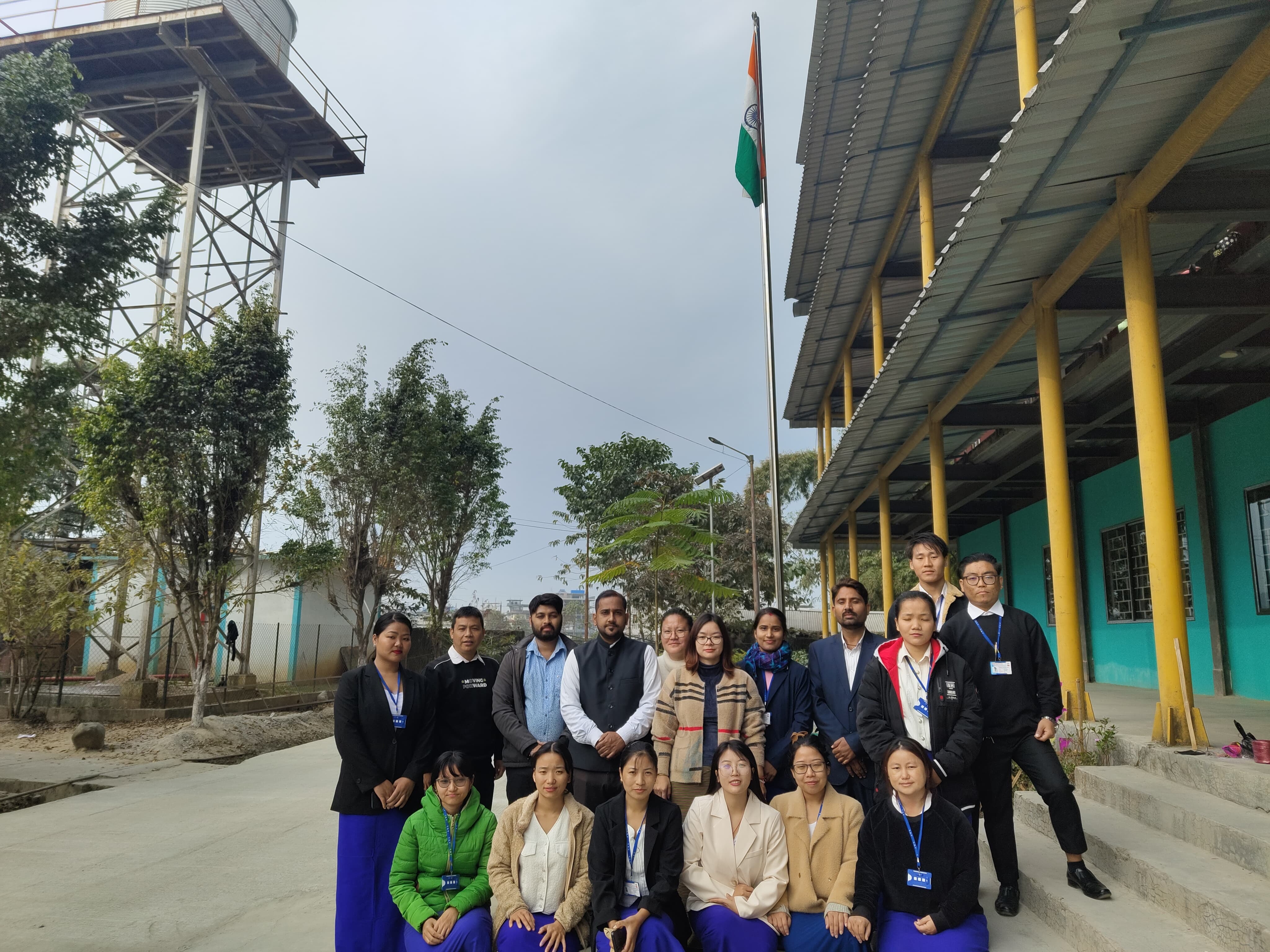 Celebrated 75th Republic Day at VKCTE Nirjuli